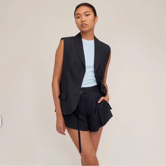 Marissa Webb ARLEY BOY BLAZER VEST - Picture 3 of 6